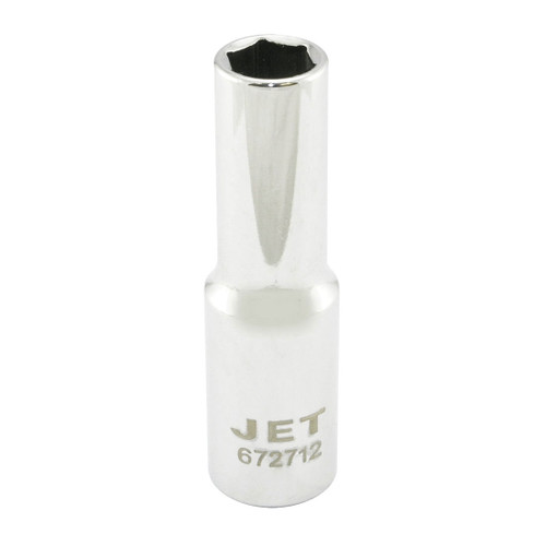 JET 672717 Socket, 1/2 in, 17 mm Deep Socket, 6 Points