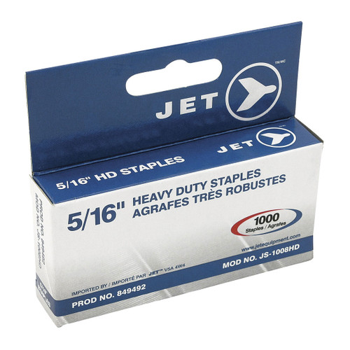 JET 849492 Heavy Duty Staple, 5/16 in W Crown