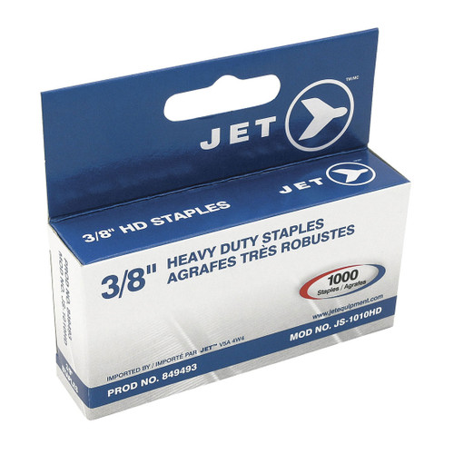 JET 849493 Heavy Duty Staple, 3/8 in W Crown