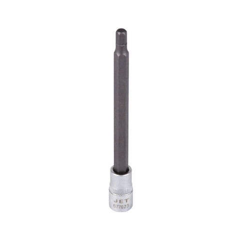 JET 677073 Long Socket Bit, 1/4 in, 6 mm, ANSI Specified, Canadian Government Specification CDA39-GP-12b, US Federal Specification GGG-W-641E