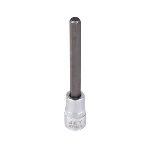 JET 677128 Long Socket Bit, 3/8 in, 1/4 in, ANSI Specified, Canadian Government Specification CDA39-GP-12b, US Federal Specification GGG-W-641E