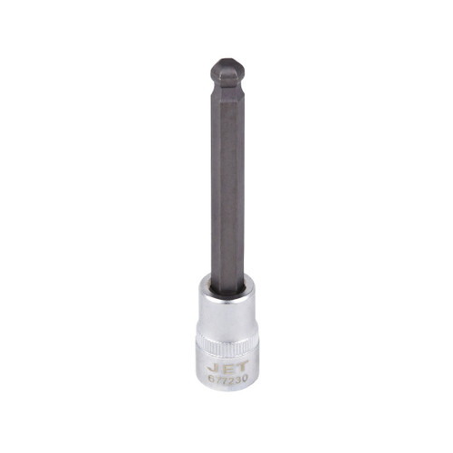 JET 677226 Long Ball Nose Socket Bit, 3/8 in, 3/16 in, ANSI Specified, Canadian Government Specification CDA39-GP-12b, US Federal Specification GGG-W-641E