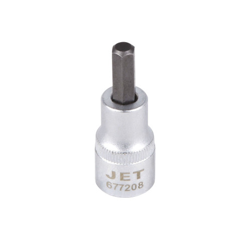 JET 677260 Regular Socket Bit, 3/8 in, 10 mm, ANSI Specified, Canadian Government Specification CDA39-GP-12b, US Federal Specification GGG-W-641E