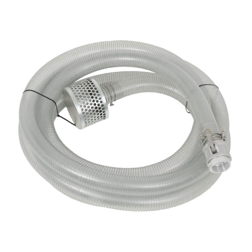 JET 291478 Water Pump Suction Hose Kit, 2 in Nominal, Cam Lock with Strainer End Style, 25 ft L