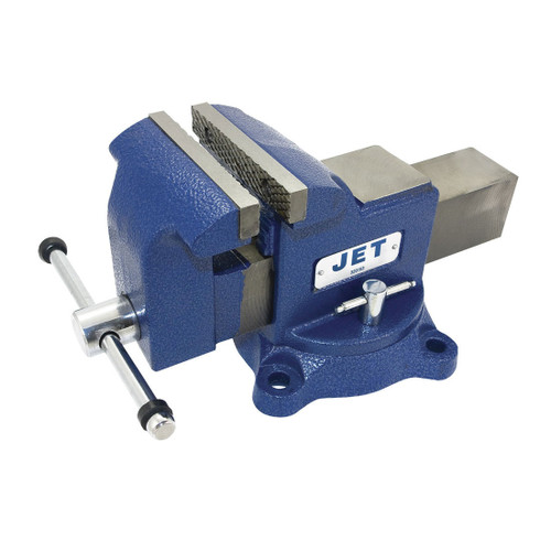 JET 320153 Heavy Duty Vise, 6 in Jaw Opening, 2-1/2 in Capacity, Iron