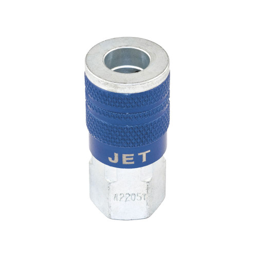 JET 420051 Type I/M Industrial/Automotive Plug Coupler, 1/4 in, FNPT, Steel, Import