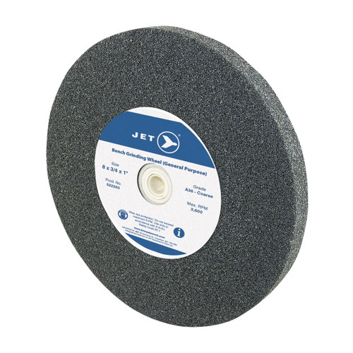 8 X 3/4 X 1 A36 BENCH GRINDING WHEEL