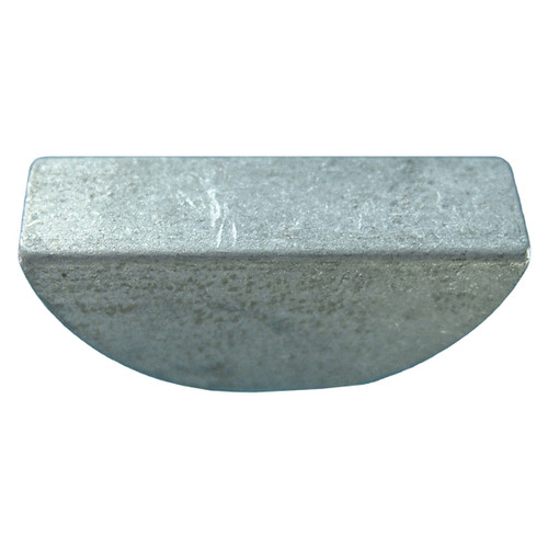 Paulin Papco 302-110 Imperial Woodruff Key, 7/8 in Dia x 3/16 in W, Carbon Steel