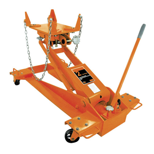 STRONGARM 030549 LOW PROFILE TRANSMISSION JACK, 2 TON LIFTING, 43 IN L X 26 IN W BASE