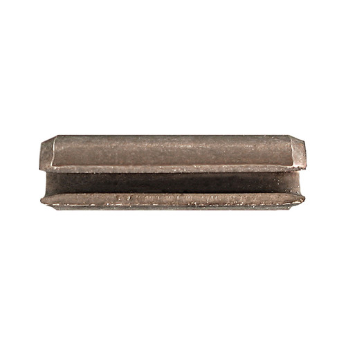 Paulin Papco 300-313 Slotted Spring Pin, 1/4 in Dia Nominal, 1-1/2 in OAL, High Carbon Steel