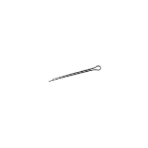 DOCAP 298-054S-DOC Standard Cotter Pin, 3/16 in Dia x 3 in L, Carbon Steel, Zinc Plated