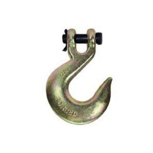 Black Eye Black Pin 39031024 Chain Hook With Black Pin, 0.58 in Trade, 5250 lb Load, 70 Grade, Pin Attachment, Chromate