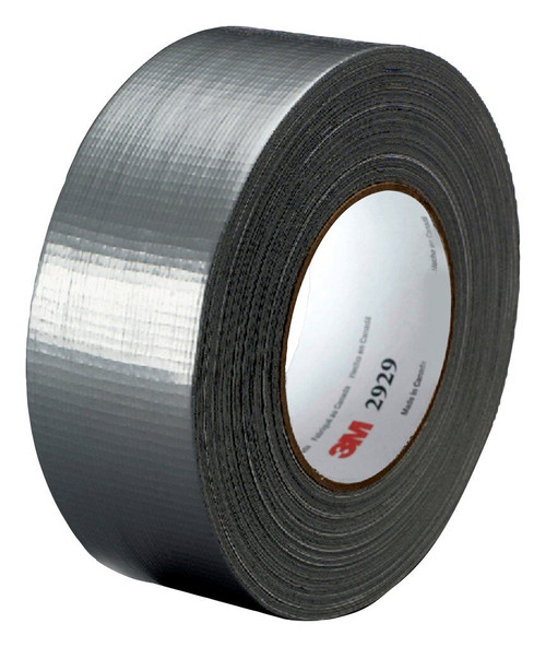 3M 7000029030 DUCT TAPE, 50 YD L X 1.88 IN W, 5.5 MIL THK, RUBBER ADHESIVE, POLYETHYLENE BACKING, SILVER