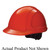 North by Honeywell N10R460000 North Zone Front Brim Hard Hat, SZ 6-1/2 in Fits Mini Hat, SZ 8 in Fits Max Hat, HDPE, 4-Point Suspension, ANSI Electrical Class Rating: Class C, E and G, ANSI Impact Rating: Type I, Ratchet Adjustment