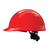 North by Honeywell N10R460000 North Zone Front Brim Hard Hat, SZ 6-1/2 in Fits Mini Hat, SZ 8 in Fits Max Hat, HDPE, 4-Point Suspension, ANSI Electrical Class Rating: Class C, E and G, ANSI Impact Rating: Type I, Ratchet Adjustment