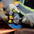 JET POWERBLEND 503425 HIGH PERFORMANCE TRM FLAP DISC, 5 IN DIA DISC, 7/8 IN CENTER HOLE, Z60 GRIT, MEDIUM GRADE, ZIRCONIA ABRASIVE, TYPE 29 TRIMMABLE DISC