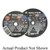 WALTER SURFACE TECHNOLOGIES ZIP™ 11L333 ZIP™ TYPE 1 CUT-OFF WHEEL, 3 IN DIA X 1/4 IN THK, 3/8 IN CENTER HOLE, A-24-ZIP GRIT, ALUMINUM OXIDE ABRASIVE