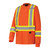 PIONEER V1050850-M LONG SLEEVED SAFETY SHIRT, WOMENS, M, ORANGE, 100% COTTON JERSEY KNIT