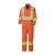 PIONEER V2520250-50 Safety Coverall, Womens, SZ 50, Orange, Cotton