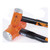 JET 740581 Unbreakable Sledge Hammer, 12 in OAL, 4 lb Forged Steel Head, Spring Steel Handle