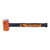 JET 740582 Unbreakable Sledge Hammer, 16 in OAL, 4 lb Forged Steel Head, Spring Steel Handle