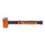 JET 740582 UNBREAKABLE SLEDGE HAMMER, 16 IN OAL, 4 LB FORGED STEEL HEAD, SPRING STEEL HANDLE