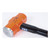 JET 740588 Unbreakable Sledge Hammer, 30 in OAL, 12 lb Forged Steel Head, Spring Steel Handle