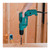 Makita 6408K Entry Level General Purpose Reversible Electric Drill, 3/8 in Keyless Chuck, 120 VAC, 0 to 2500 rpm Speed, 10-1/4 in OAL