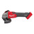 Milwaukee 2883-20 M18 FUEL Cordless Angle Braking Grinder With ONE-KEY Paddle Switch, 5 in Dia Wheel, 5/8-11 UNC Arbor/Shank, 18 V, M18 Lithium-Ion Battery, Slide Switch