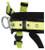 SAFETY HARNESS PEAKPRO PLUS SERIES WITH TRAUMA STRAP - 3D - CLASS AP - BUCKLE TYPE: CHEST STAB LOCK - L