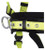 SAFETY HARNESS PEAKPRO PLUS SERIES WITH TRAUMA STRAP - 3D - CLASS AP - BUCKLE TYPE: CHEST STAB LOCK - XL