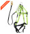 HARNESS/LANYARD INTEGRAL COMBO - 110-220 LB CAPACITY - 4' (1.2 M)