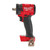 Milwaukee 2855-20 M18 FUEL Cordless Variable Compact Impact Wrench With Friction Ring, 1/2 in, 250 in-lb Torque, 18 V, 4.9 in OAL