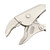 JET 730455 Locking Plier, Steel Curved Jaw, 7 in OAL