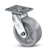 CASTER, SWIVEL, 6"X2", FLATFREE, 275LBS CAPACITY, ALGS7006-A38H-PFMC-BB