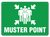 MUSTER POINT (10"X14") SEMI-RIGID PLASTIC