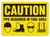 CAUTION HARD HATS(10"X14")