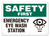SAFETY EYE WASH STN (10"X14")