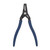 JET 730764 Super Heavy Duty External Snap Ring Plier, Bent Jaw, 9 in OAL