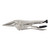 JET 730462 Locking Plier, Steel Long Nose Jaw, 4 in OAL