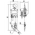 JET 101136 KCH Heavy Duty Chain Hoist, 4400 lb Load, 20 ft H Lifting, 14-3/4 in Min Between Hooks, 52 mm Hook Opening, 79 lb Rated