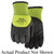 Stealth 9392-X Cold War Gloves, Straight Thumb Style, XL, Foam Nitrile Palm, Foam Nitrile/Thermal, Black/Hi-Viz Yellow, Knit Wrist Cuff, Foam Nitrile Coating, Resists: Cut, Napped Thermal Lining