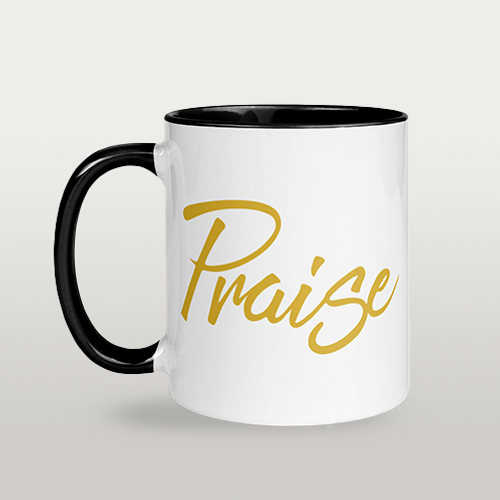 The Praise Mug front