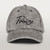 Vintage Praise Hat Grey - Front