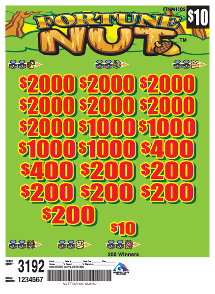 Fortune Nut (Case of 4 Games)