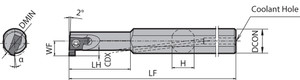 SIGEL 0808AEH, Internal Grooving Toolholder SIGEL 0808AEH, Internal Grooving Toolholder