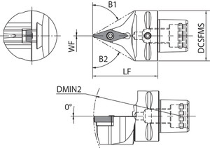 KPC4 SVVBN 0005216S Quick Change, Polygon Shank Indexable Turning Toolholder KPC4 SVVBN 0005216S Quick Change, Polygon Shank Indexable Turning Toolholder