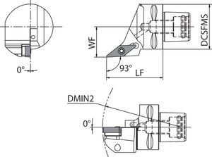 KPC5 SVJBL 3506016A Quick Change, Polygon Shank Indexable Turning Toolholder KPC5 SVJBL 3506016A Quick Change, Polygon Shank Indexable Turning Toolholder