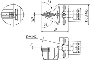 KPC3 SVVBN 0004816A Quick Change, Polygon Shank Indexable Turning Toolholder KPC3 SVVBN 0004816A Quick Change, Polygon Shank Indexable Turning Toolholder
