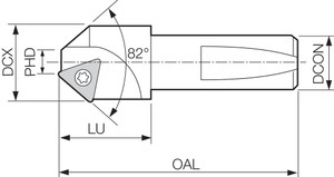 CS82362, Indexable Countersink
